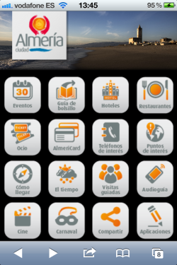 almeria-turismo-web-movil Web móvil de turismo de Almería