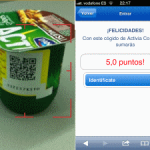 Campaña de fidelización de Danone con códigos QR