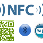 NFC, QR, Bluetooth, Wifi
